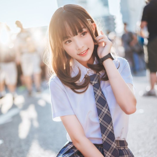 Japanese School Girl Wallpaper