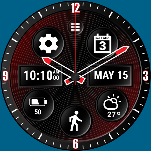 Spin Watch Face (by HuskyDEV)