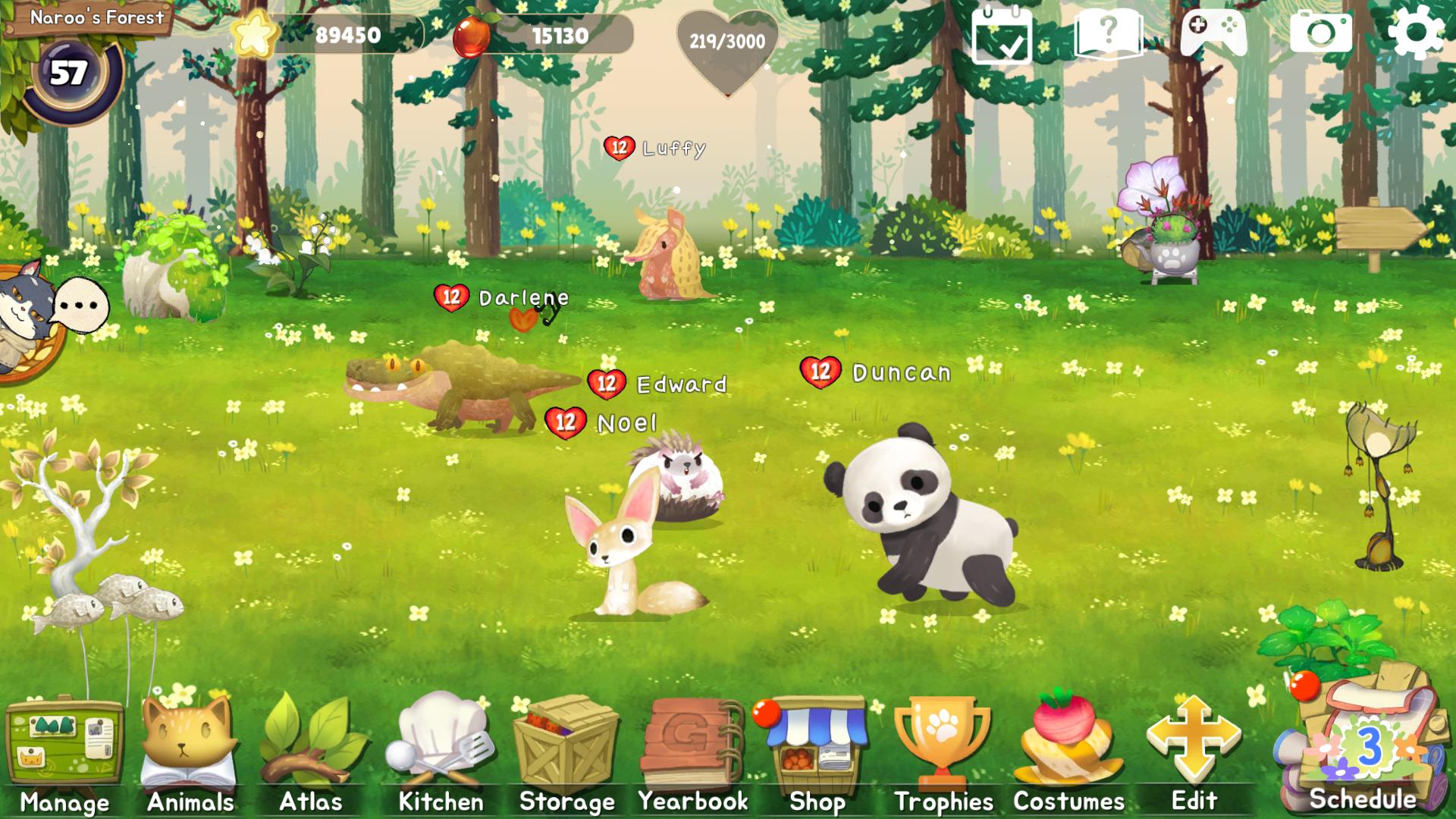 Download Animal Forest : Fuzzy Seasons android on PC