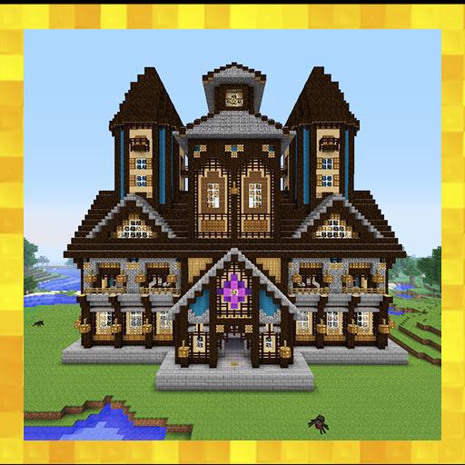 Luxury mansion for minecraft