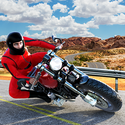 高速公路 特技 摩托車  - 賽車VR遊戲