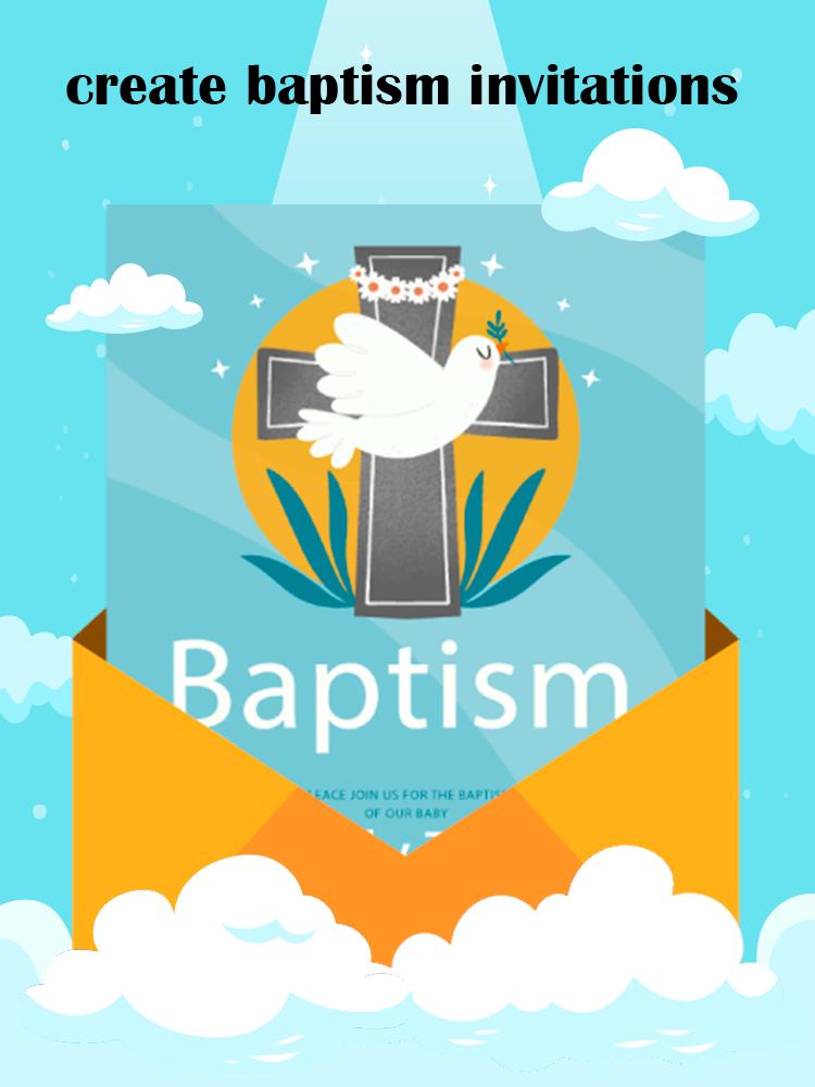 Descargar Baptism invitation maker en PC | GameLoop Oficial