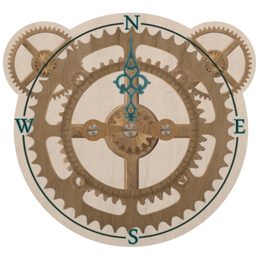 Mechanical Gears Compass