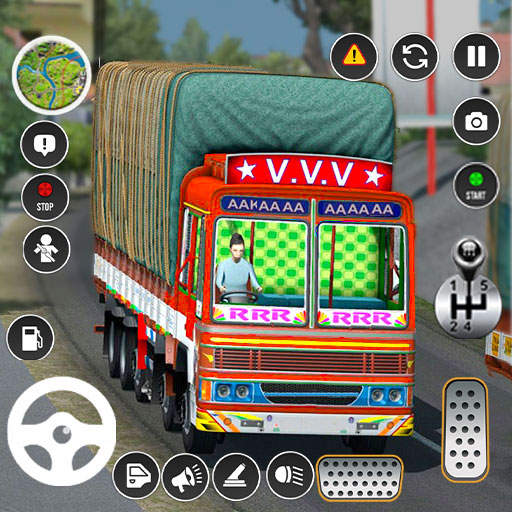 卡车游戏印度卡车司机 印度卡车越野卡车模拟