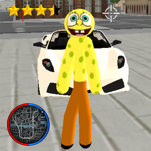 Sponge Stickman Rope Hero Vegas Gangstar Crime