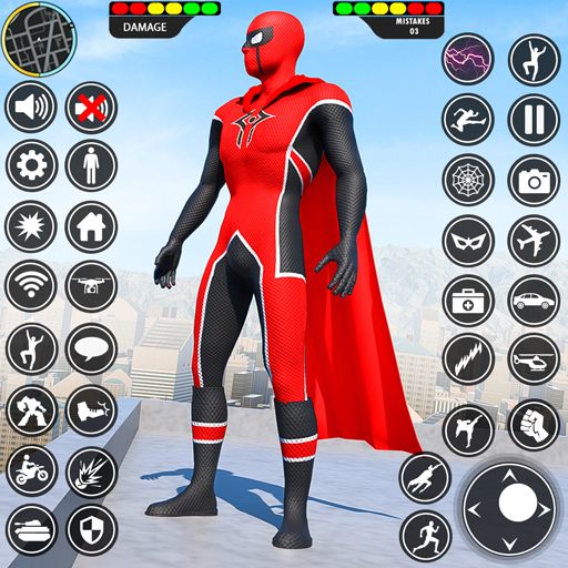 Rope Hero Spider Hero Man Game