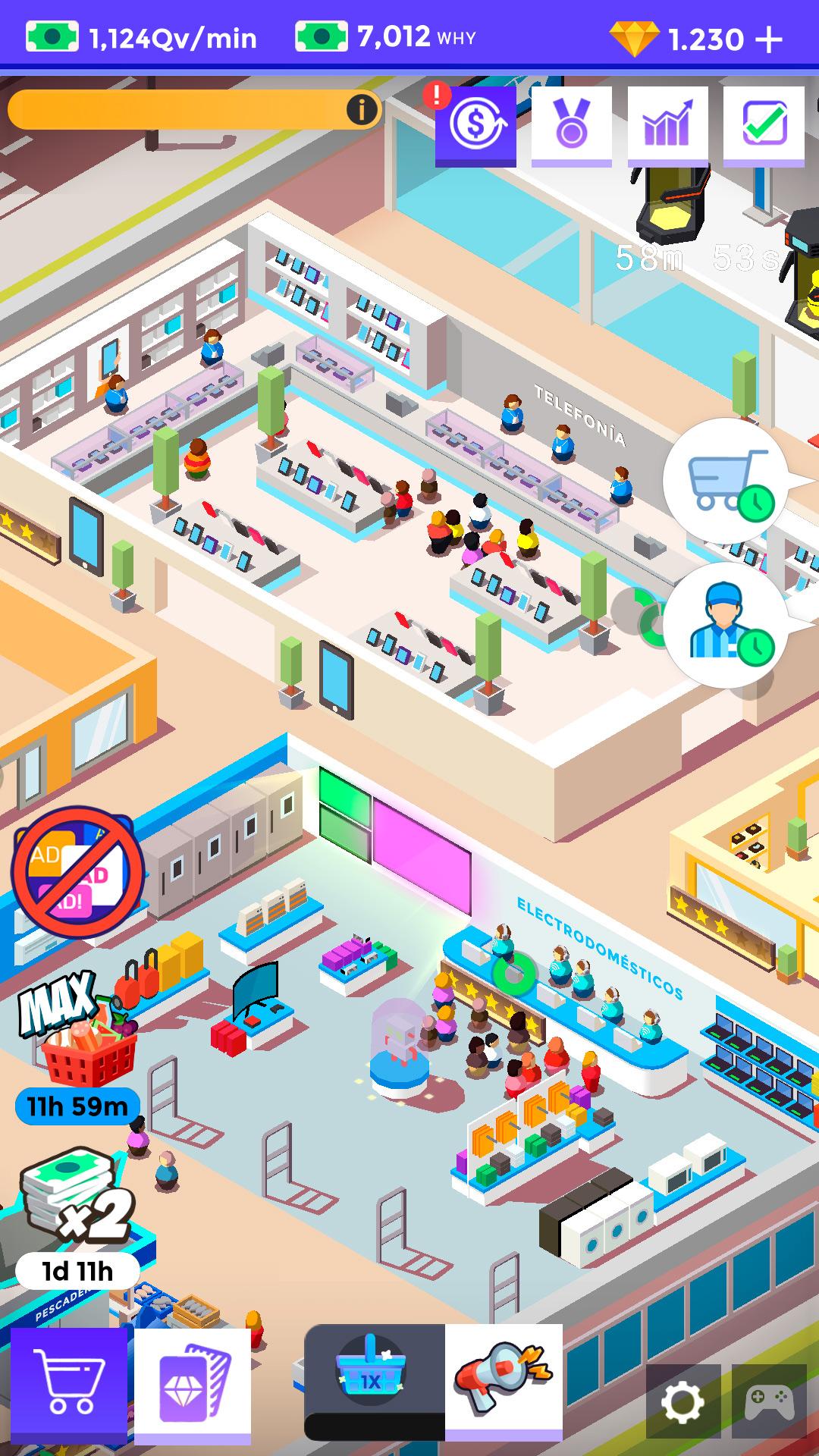 Скачать Idle Supermarket Tycoon - Shop на ПК | Официальный представитель  GameLoop