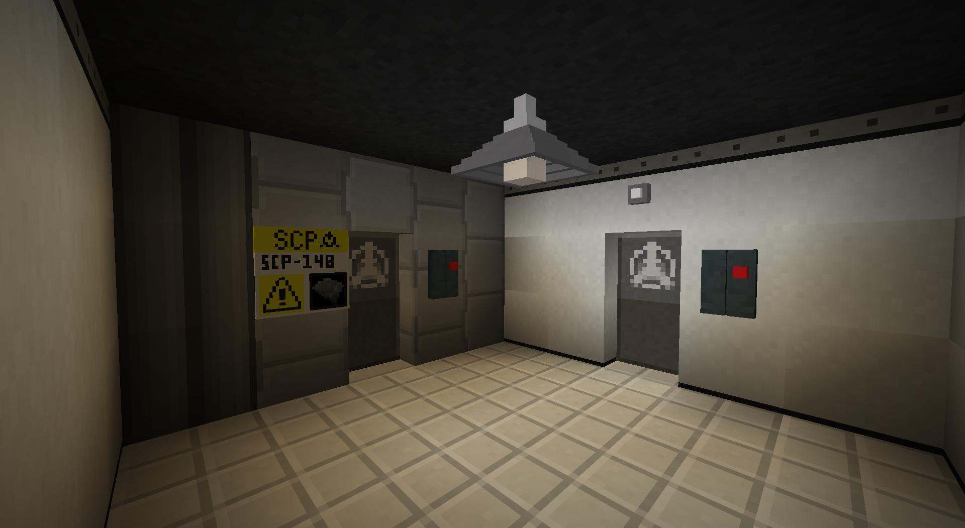 SCP Containment Breach in Minecraft PE 