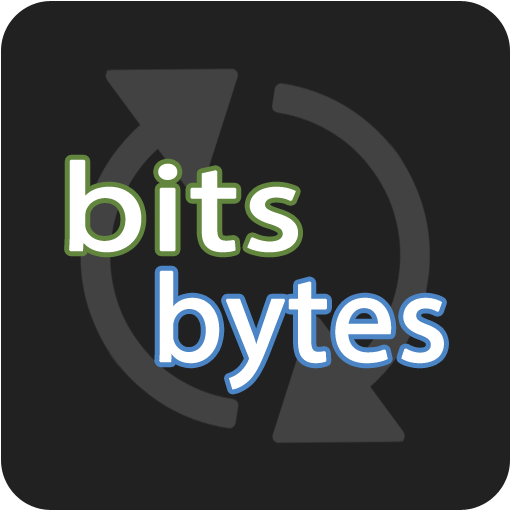 Bits Bytes Binary Converter