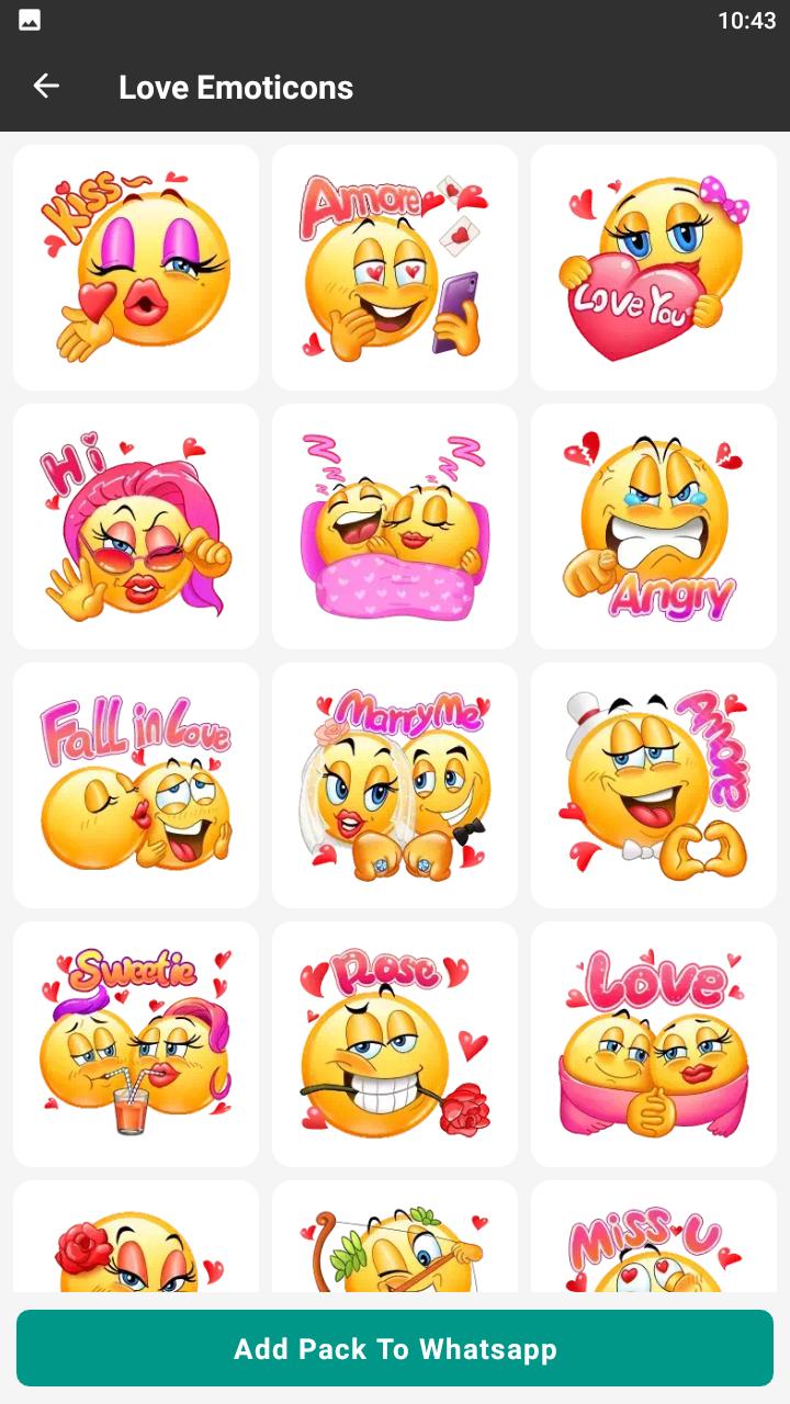 Download Naughty Adult Emoji - 18+ Chat android on PC