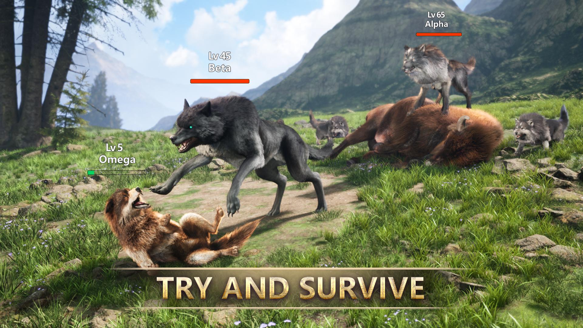 Скачать Wolf Game: Wild Animal Wars на ПК | Официальный представитель  GameLoop