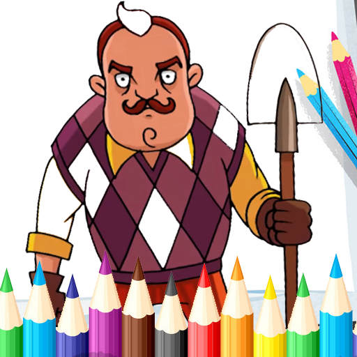 Coloring Book for Hello my Neighbor's alpha 2019