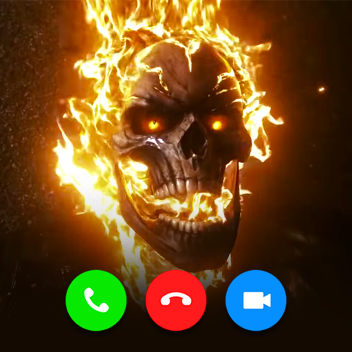 Call with Ghost Rider Prank