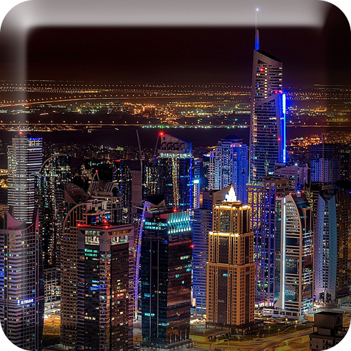 Dubai Night Live Wallpaper PRO