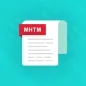 MHT/MHTML Reader & PDF Convert