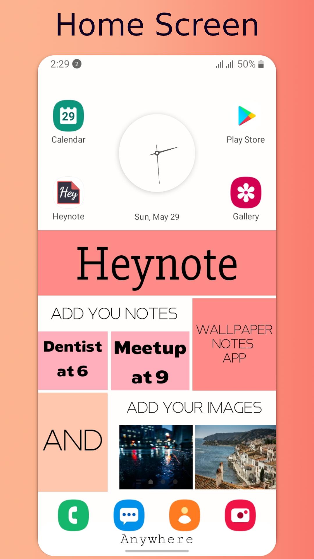 Download Heynote Wallpaper Notes android on PC