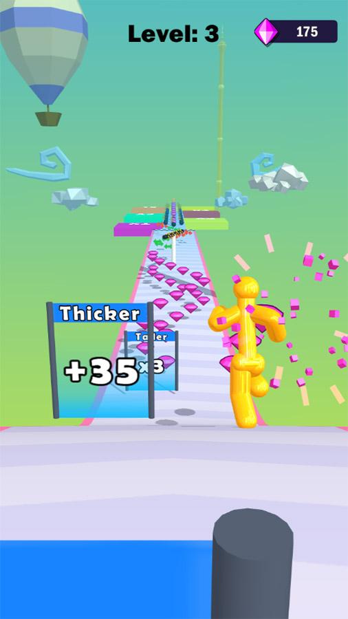 Baixe Fat and Tall Man Run 3D Game no PC | Oficial GameLoop