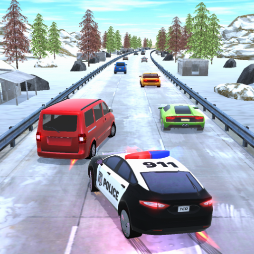 Highway Traffic Racing Car