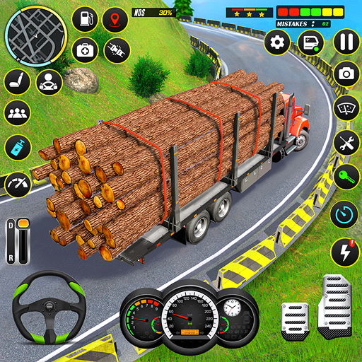 game truk kargo offroad