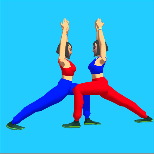 Yoga Couples poseing Game
