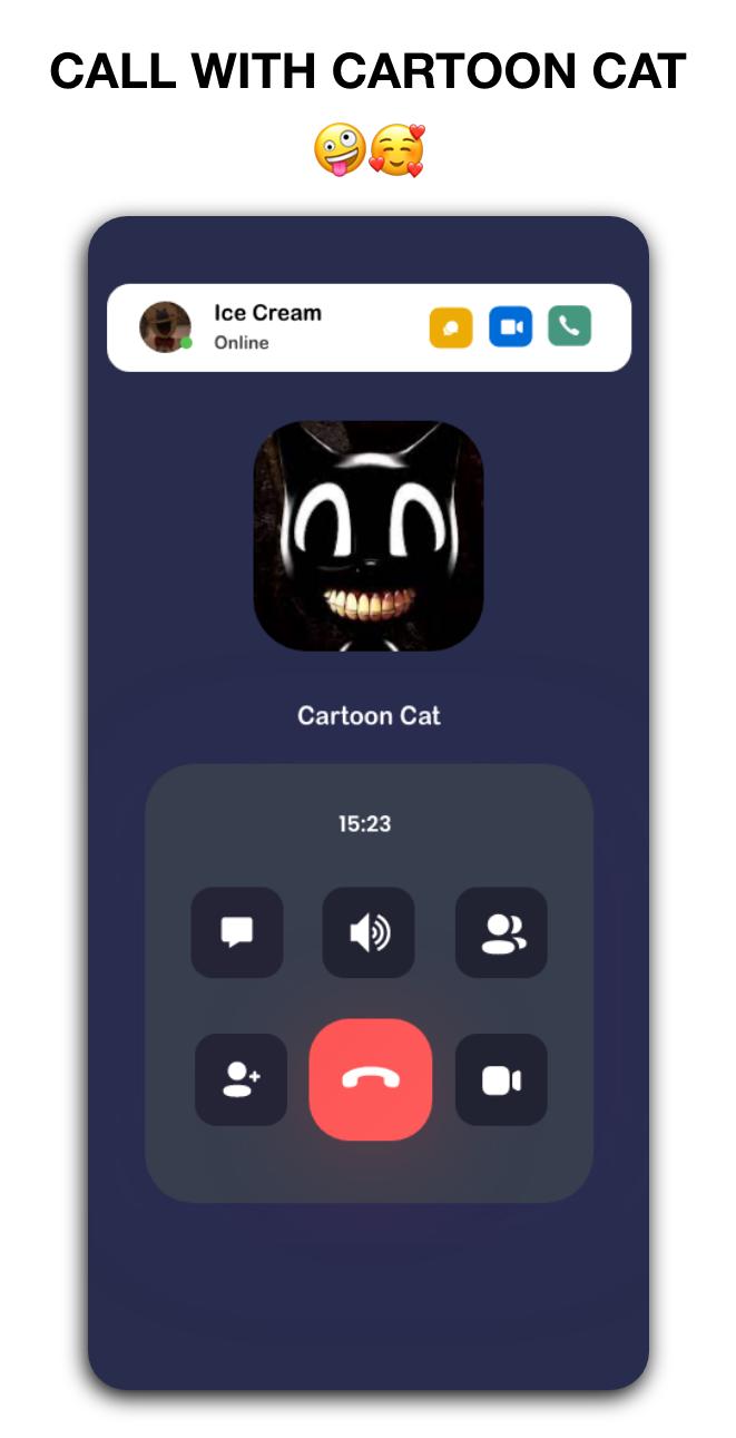 Скачать Cartoon Cat Video Call + Chat на ПК | Официальный представитель  GameLoop