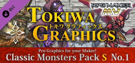 RPG Maker MV - TOKIWA GRAPHICS Classic Monsters Pack S No.1