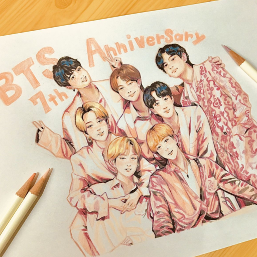 How to draw BTS