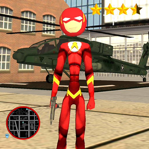 Stickman Flash Rope Hero Speed Hero Crime