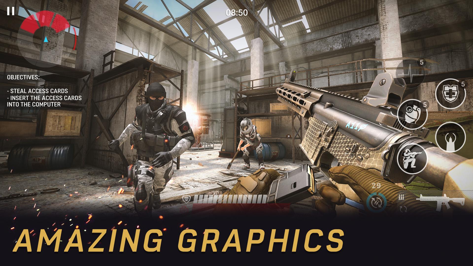 Download Warface GO: FPS Shooting games android on PC