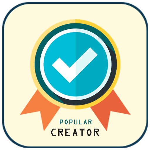 TK- Popular Creator badge(Get fans) Verify Account