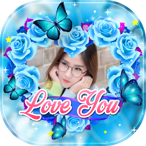 Blue Hearts Frames