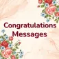 Congratulation Messages Wishes