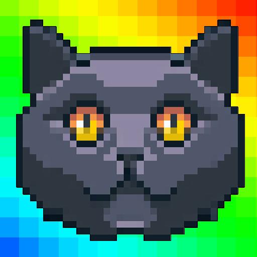 Color Cat: Color by Number Game