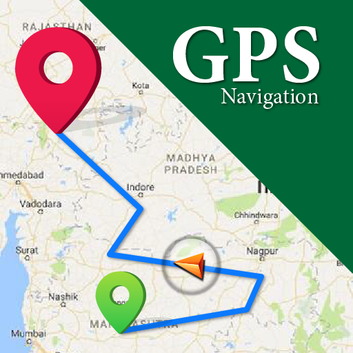Localização dos mapas GPS