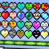 Custom heart Mod For Minecraft