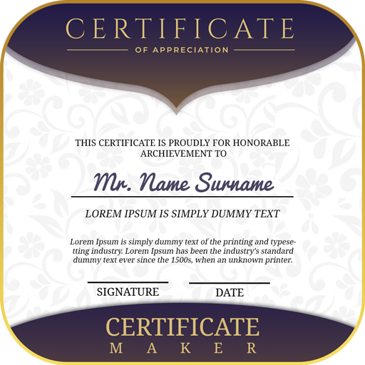 Certificate Maker & Creator