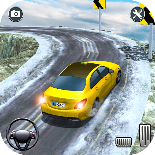 Real Taxi Driver Simulator - Hill Station Sim 3D