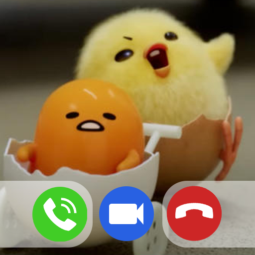 Piyo Gudetama Fake Video Call