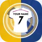 Write your name on the real madrid shirt