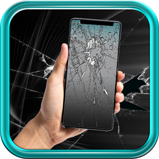 Broken Screen Wallpaper Prank