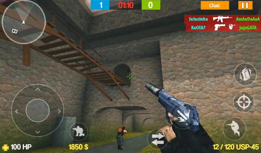 Baixe FPS Strike 3D: Jogo de Tiro On no PC