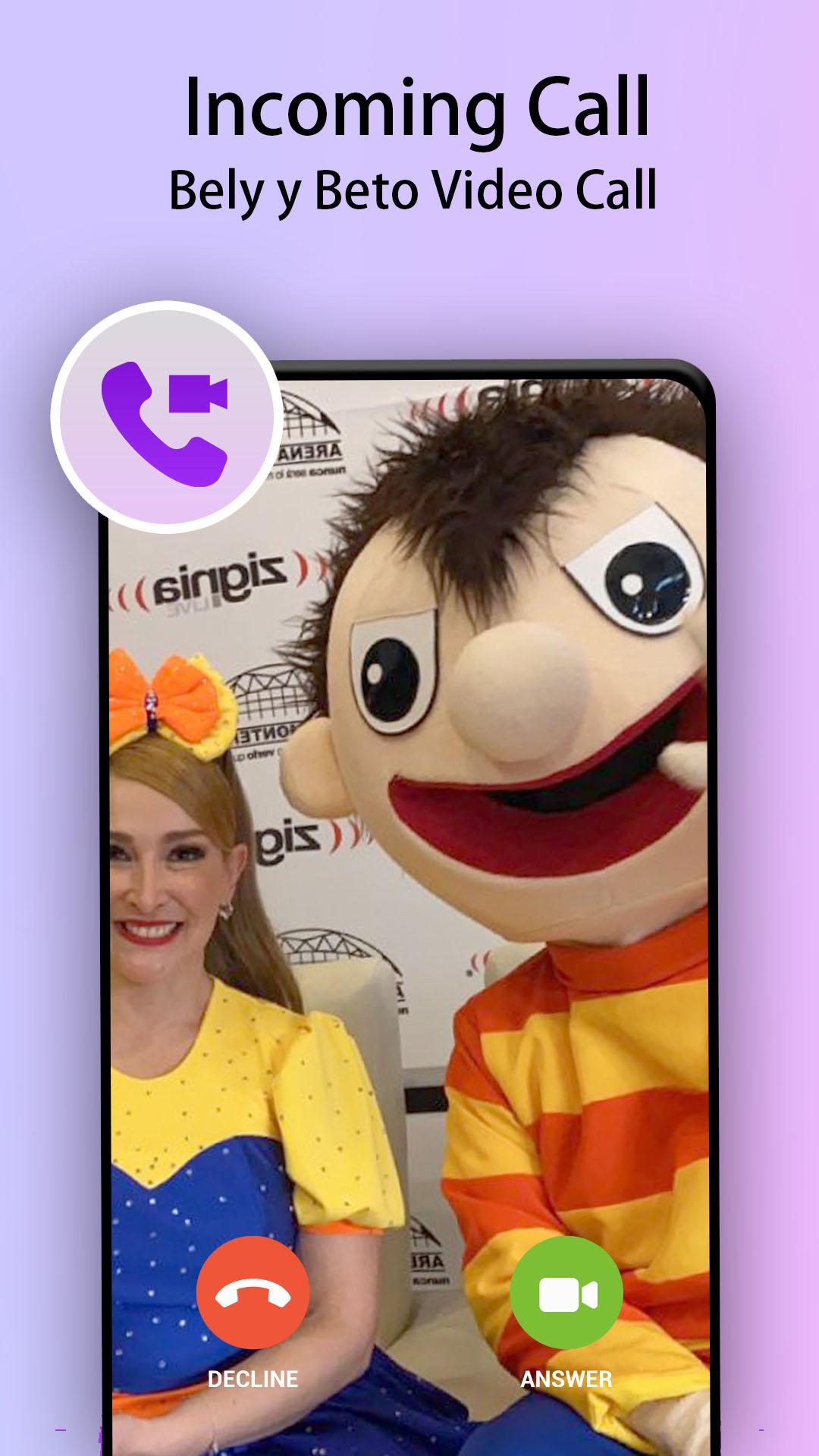 Download Bely Y Beto Video Call Prank android on PC