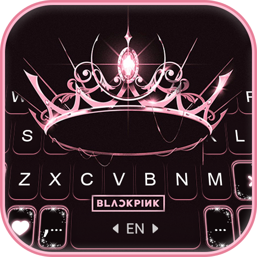 Black Pink Tiara कीबोर्ड पृष्ठ