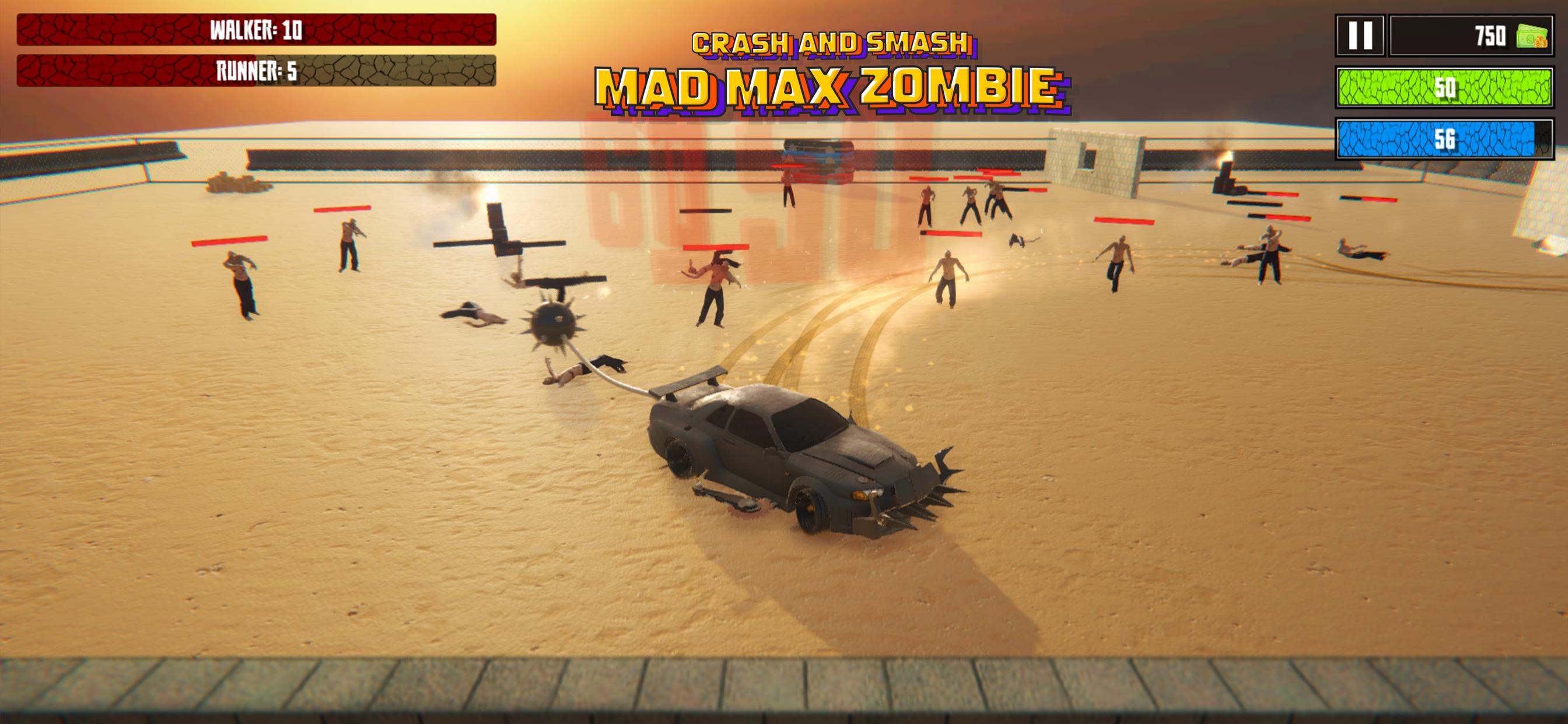 Скачать Mad Max : Fury Crash Zombie на ПК | Официальный представитель  GameLoop