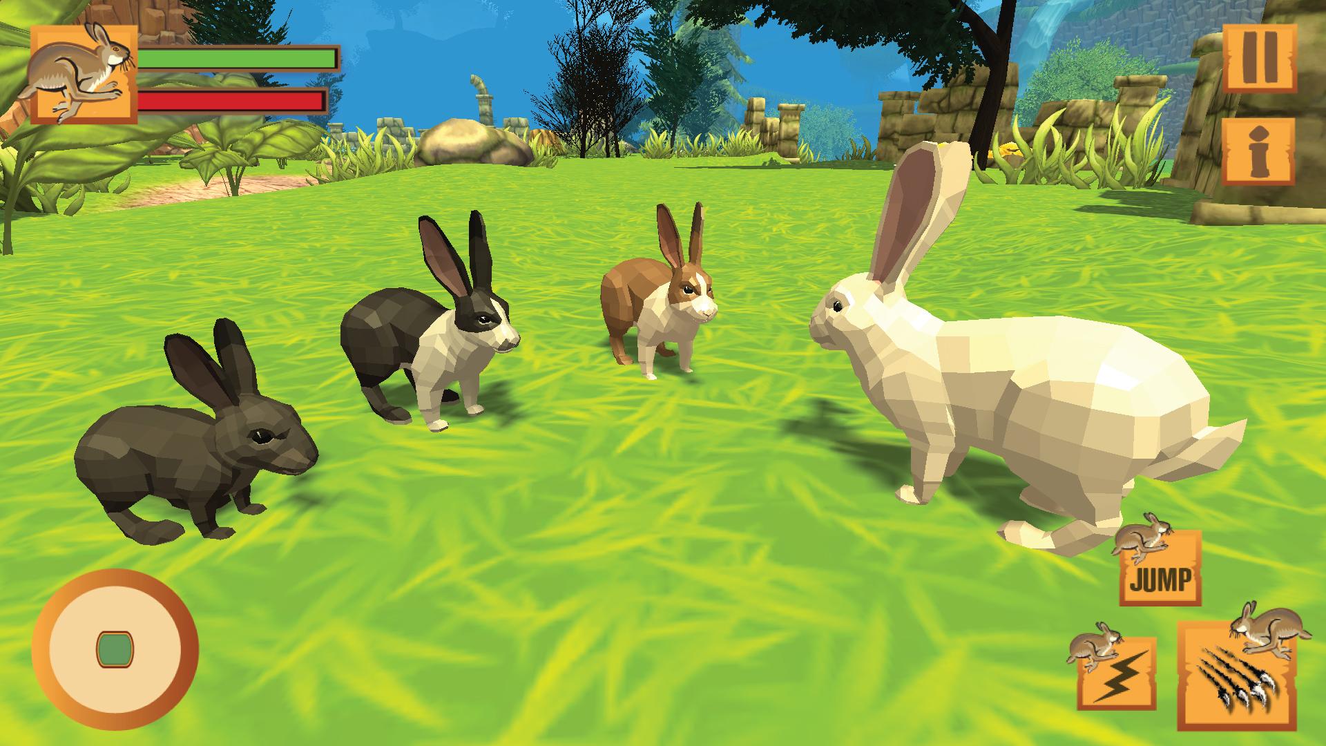 Скачать Jungle Bunny Rabbit Simulator на ПК | Официальный представитель  GameLoop