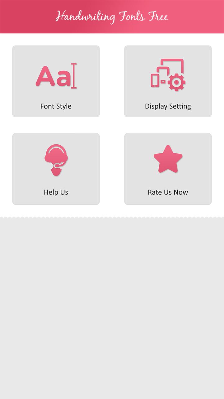 Download Handwriting Fonts Free android on PC
