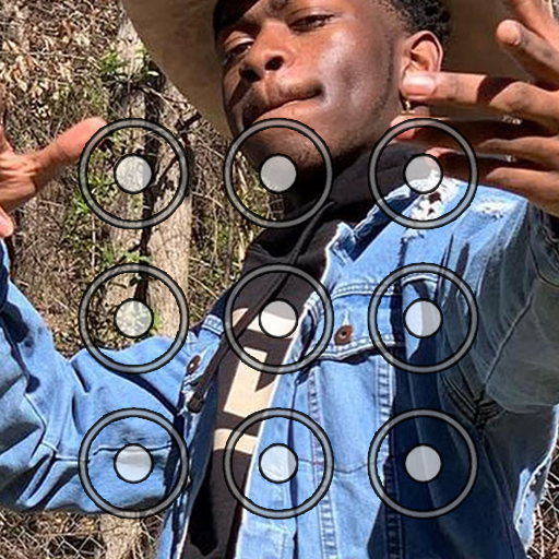 Lil Nas X Pattern Lock Screen