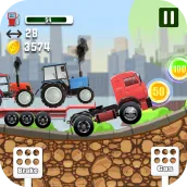 2D Tractor Transport Truck Sim