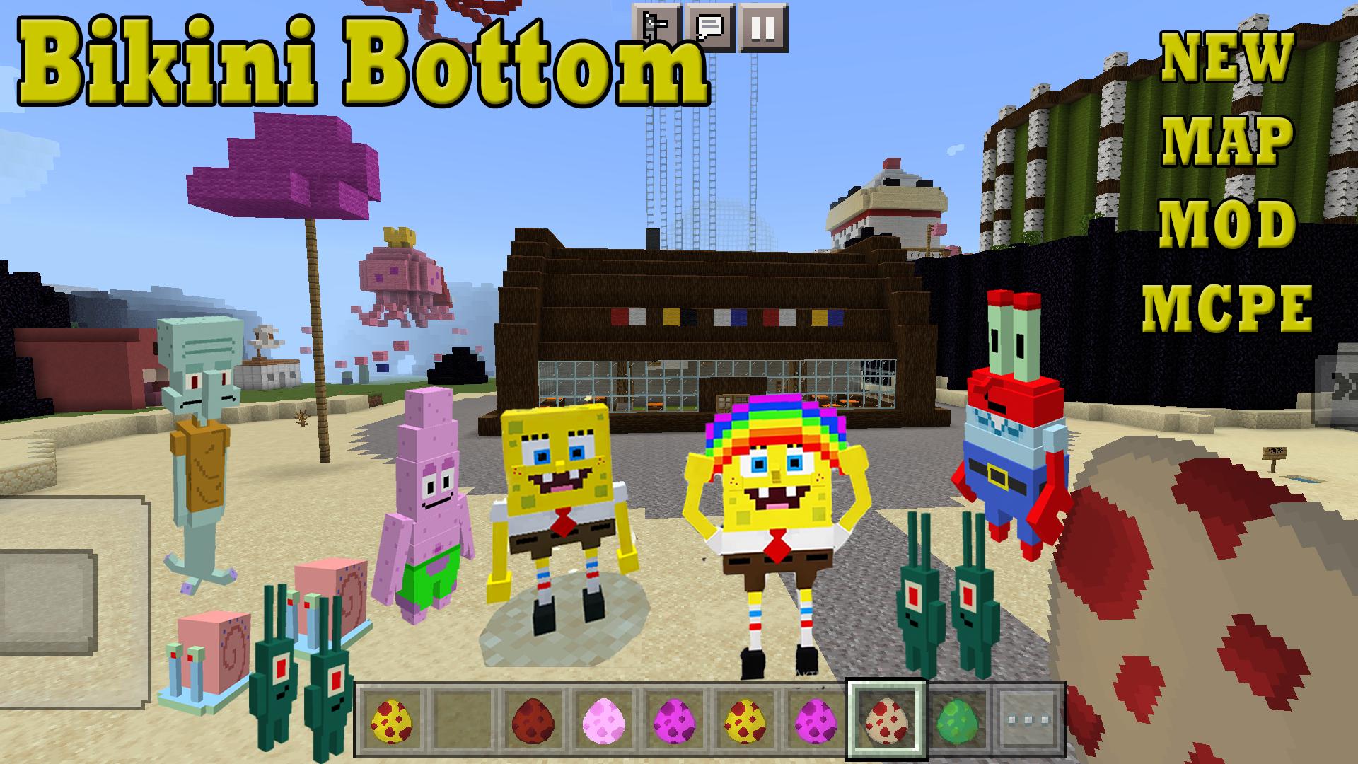 Download Mod SpongeBob for Minecraft PE android on PC