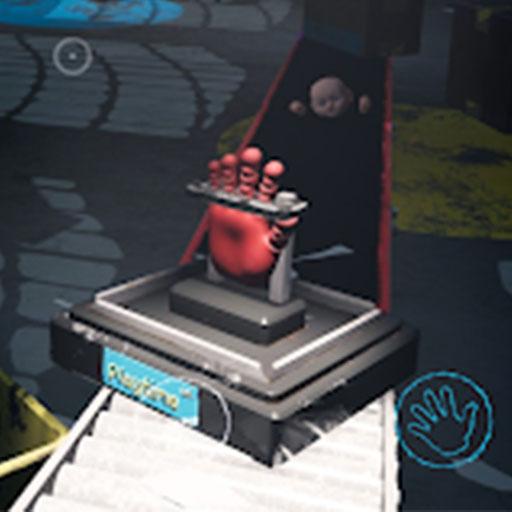 Mommy Blue Monster Horror Game